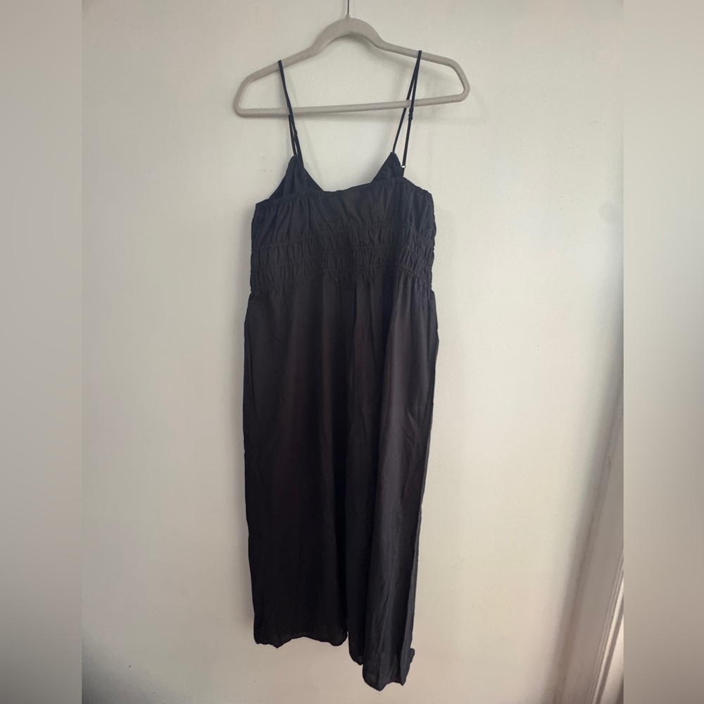 NWT- H&M Elegant Black Midi Dress-Lg/XL - Picture 5 of 5